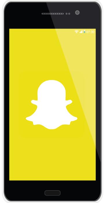 snapchat as a mobile app