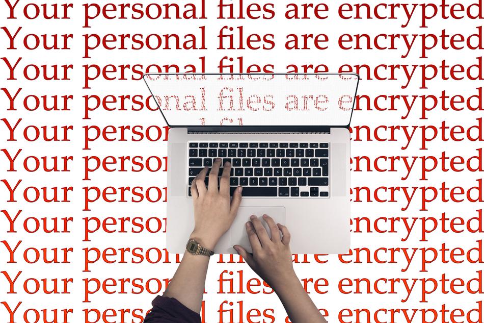 Laptop Keyboard Cyber attack
