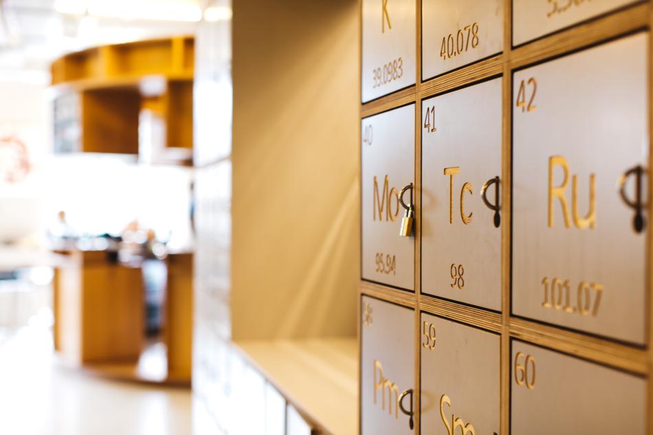 lockers in Budget Hostel, netherlands, amsterdam