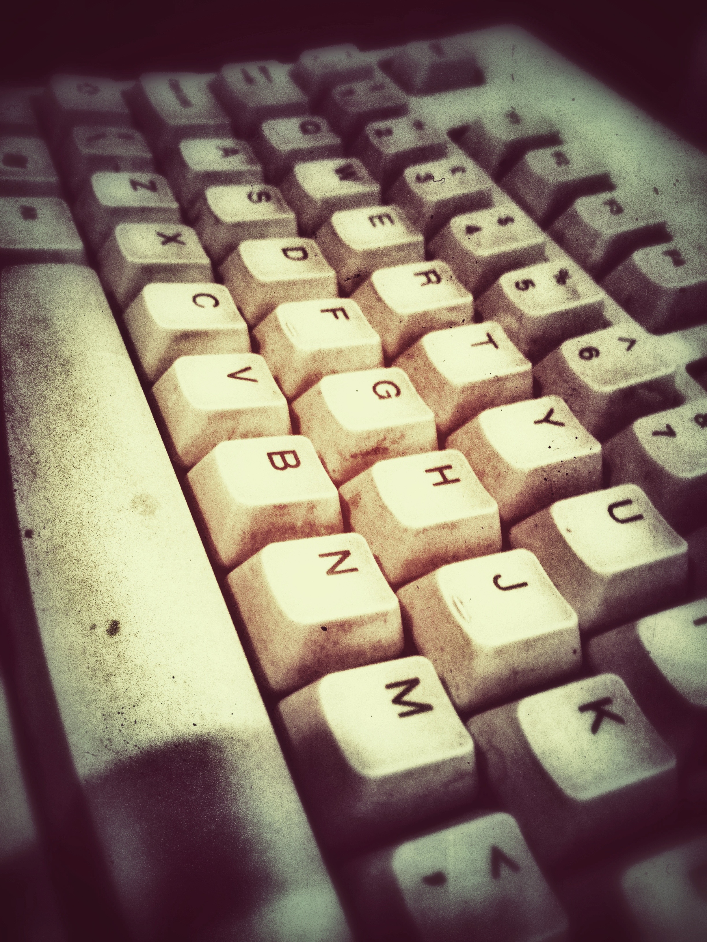 Старинная клавиатура