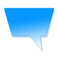 Rectangular Bubble Discussion Box