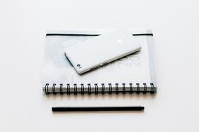 Black And White Notebook Pen