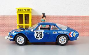 Model Car Renault Alpine