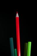 Red Pencils Colors