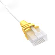 network cable on white close-up