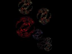 Colorful Fractal Computer Graphics