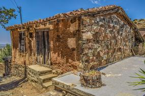 abandoned traditional village House, Cyprus, Fikardou