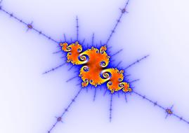 spiral fractal abstract mathematics