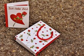 Love Book Greeting Card