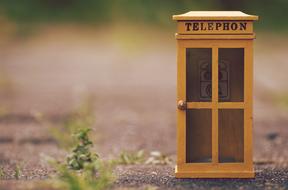 A call from a phone booth
