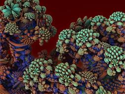 art 3d mandelbulb fractal graphic