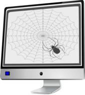 spider computer animal digital pc