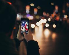 Mobile Phone Lights photography