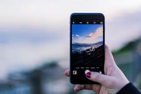 Hand Finger Camera photo