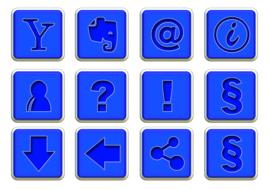 icons symbols structure networks