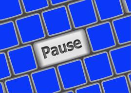 pause break keyboard letter