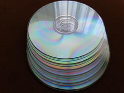 compact disks stack at black background