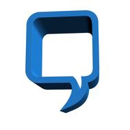 bubble as a conversation symbol