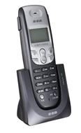 Model of the mobile phone on the stand, at white background, clipart