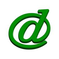 green email logo on white background
