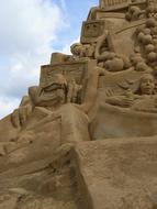 sand sculpture in Berlin