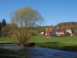 landscape of Unterwilzingen Community Village