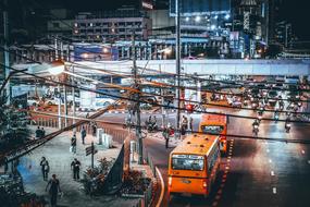 Architecture Building and street life