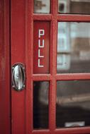 Red Door Telephone booth