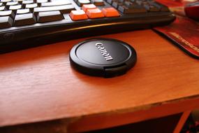 Canon Lens Cap Keyboard Camera