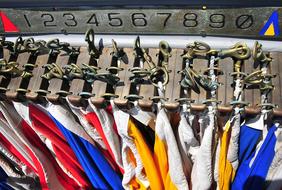 Signal Flags Arrangement Ship