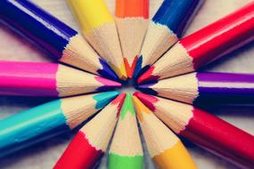 Colored Pencils Paint