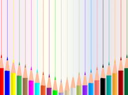 colored pencil background drawing
