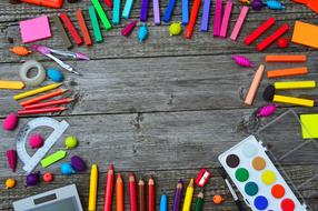 School Tools desk