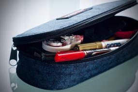 Case with Pens and Pencils
