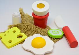 plastic Toys Kitchen Ingredients