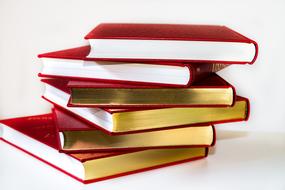 red and gold Educational Books