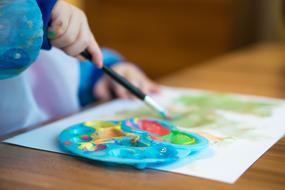 Table Paper Creativity brush