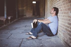 Alone Book Brick