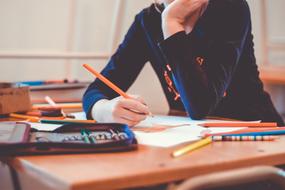 School Drawing person