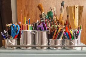 Art Supplies Brushes