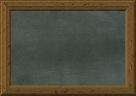 painted rectangular school board