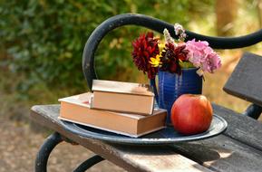 Books Read and Bouquet