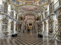 Library Book, admont, styria