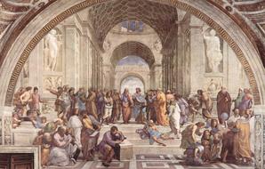 Art School Of Athens drawing