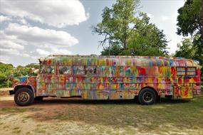 Colorful School Bus