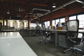 photo of an empty office interior