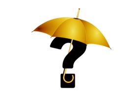 question mark umbrella drawing