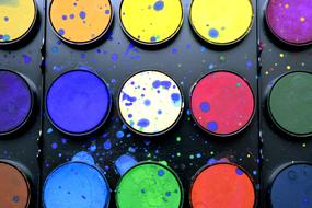 School Supplies Paint drawing