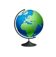 globus earth world drawing