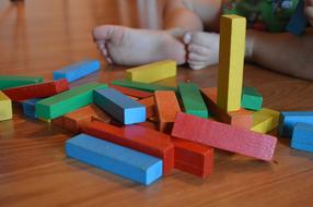 Blocks Child Toy colors